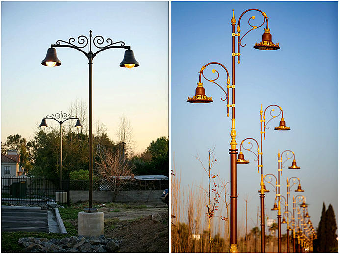 Anti-Corrosion Cast Iron Lamp Posts | Seawall Lighting Project in Miami Beach
